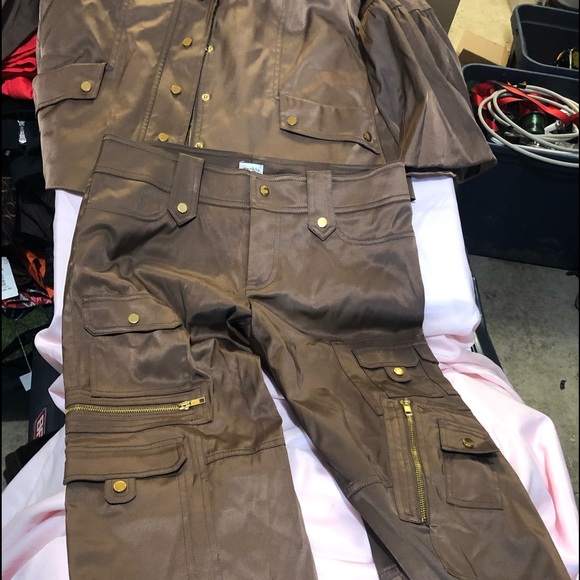 Cache cropped pant set - Picture 1 of 10